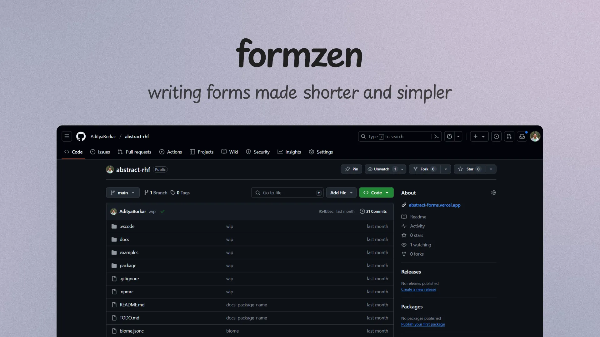 Formzen