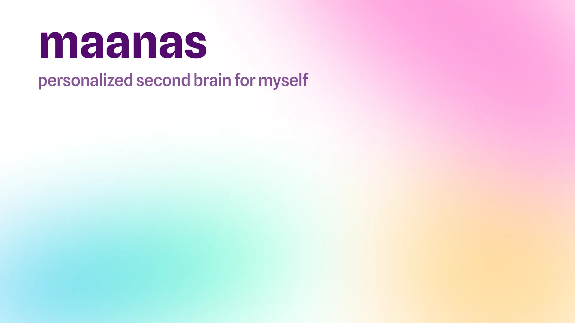Maanas